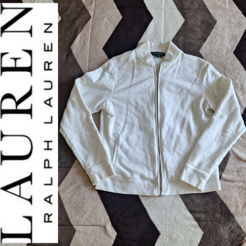 Lauren Ralph Lauren double knit bomber sweaters